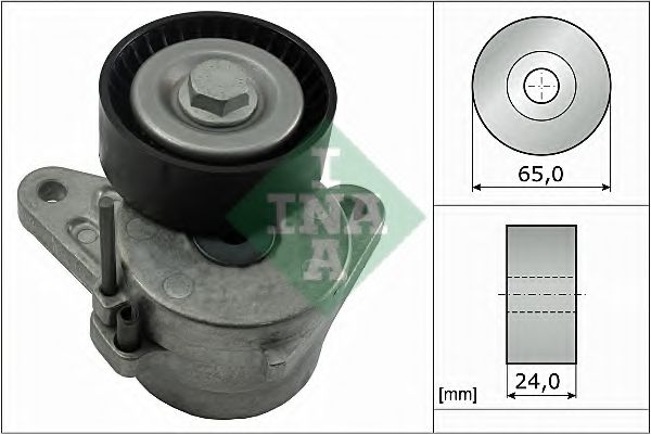 Натяжник паска приводного VW 1.6/2.0TDI 10.12-