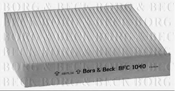 BORG & BECK - BFC1040 - BFC1040 BORG & BECK - Фільтр салону