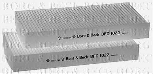 BORG & BECK - BFC1022 - BFC1022 BORG & BECK - Фільтр салону