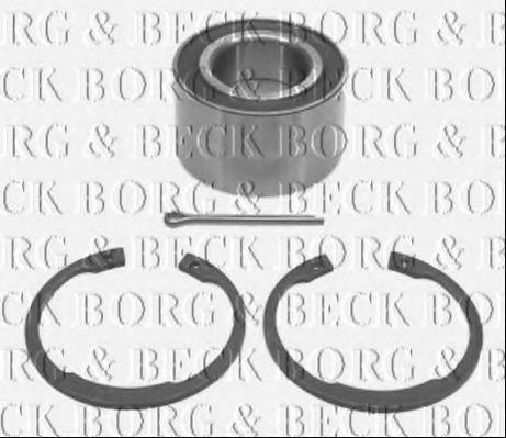 BORG & BECK - BWK056 - BWK056 BORG & BECK - Комплект підшипника ступиці