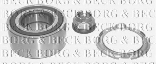BORG & BECK - BWK961 - BWK961 BORG & BECK - Комплект підшипника ступиці