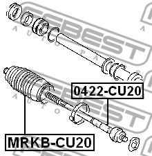 FEBEST - 0422-CU20 - Кермова тяга Mitsubishi Outlander 03-