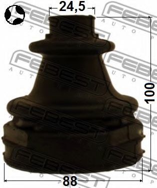 FEBEST - 2115-GELHT - Пильовик ШРКШ зовн. 29x91x120 Ford Mondeo III 00-