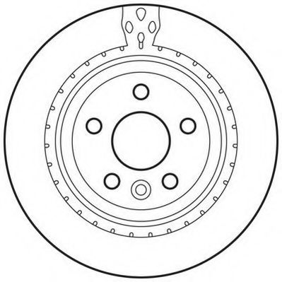 JURID - 562650JC - Тормозной диск (пр-во Jurid)