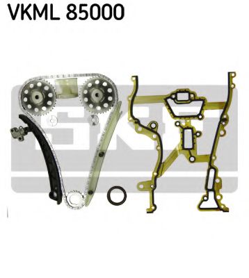 SKF - VKML 85000 - К-кт ланцюга ГРМ (з ущільнювачами і шестернями) Opel Astra G/H 1.4/Corsa D 1.0/1.4/Meriva A 1.4 16V