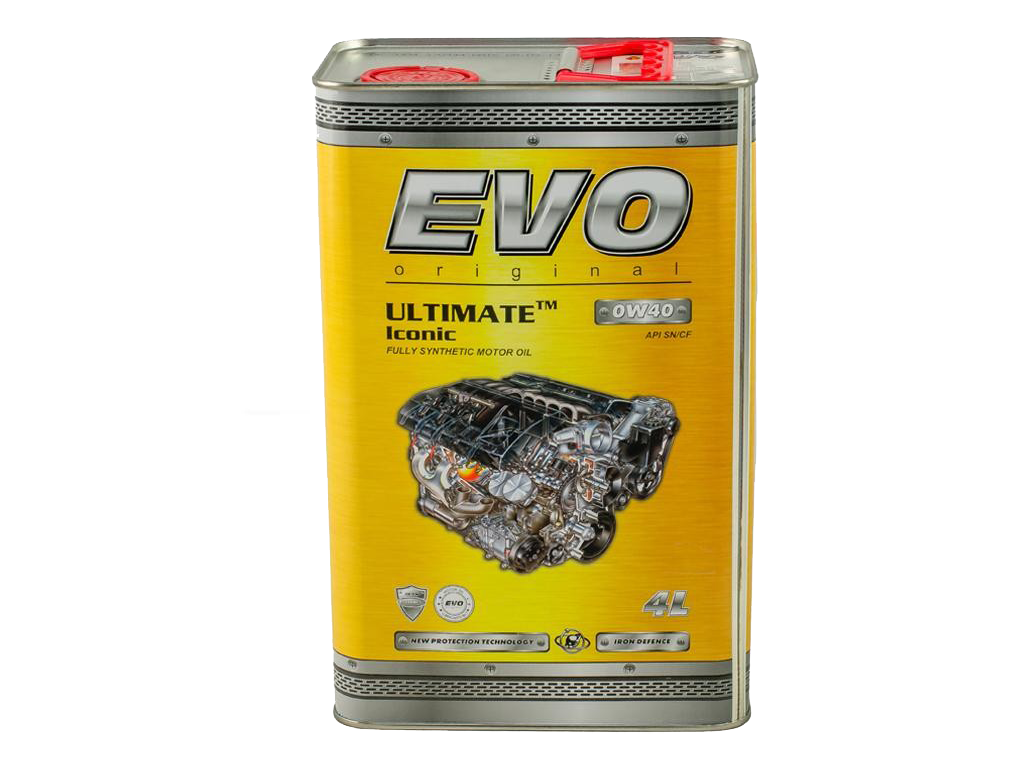 EVO - EVO ULTIMATE ICONIC 0W40 4L - Олива двигуна 4L EVO ULTIMATE Iconic 0W40