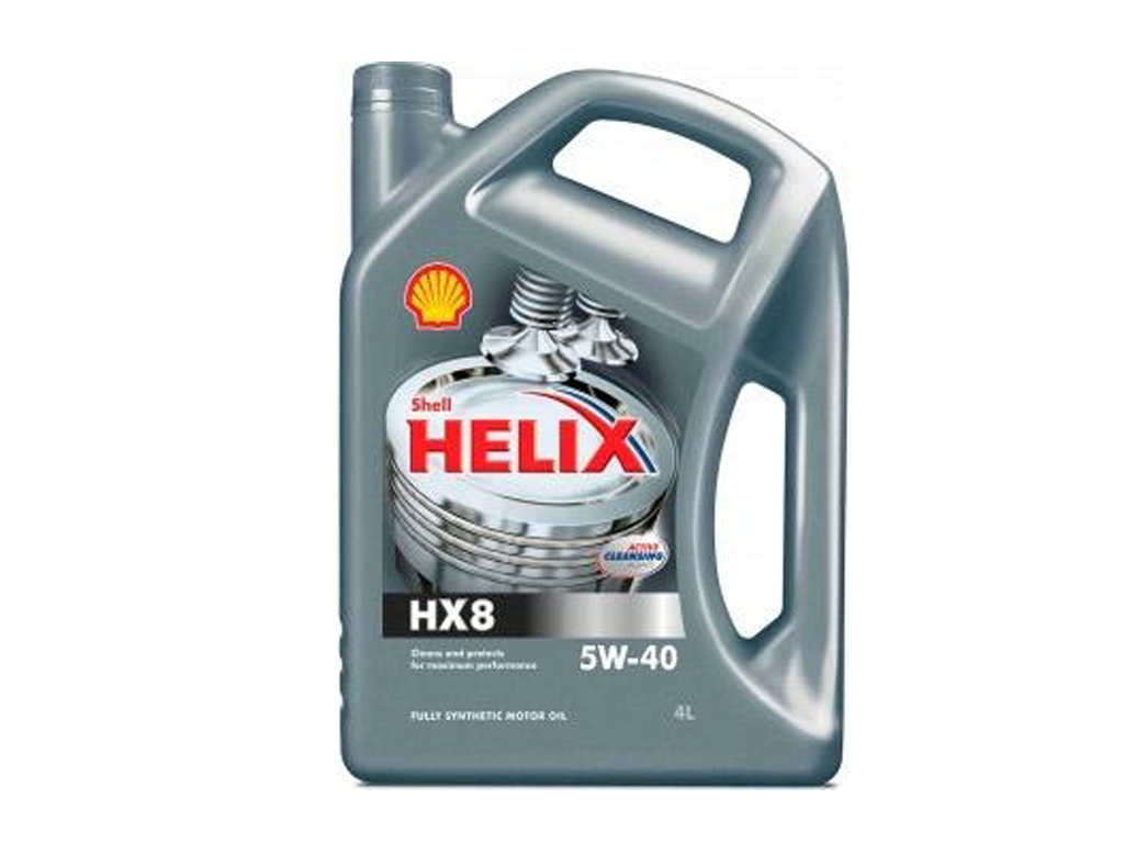 Олива двигуна Shell Helix HX8 5W40 4L