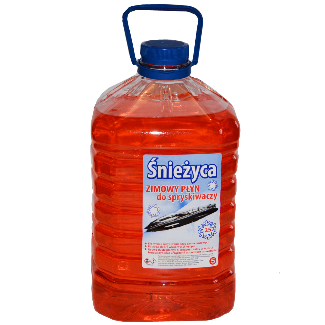 SNIEZYCA - 17-100C - Зимова рідина для склоомивача Poland Sniezyca caramel -25 4.2л