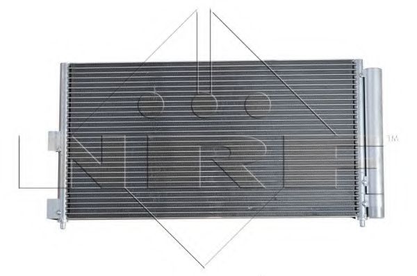 NRF - 35500 - Радіатор кондиціонера Fiat Doblo 1.3-1.9 JTD 01-