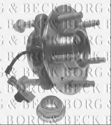 BORG & BECK - BWK1192 - BWK1192 BORG & BECK - Комплект підшипника ступиці
