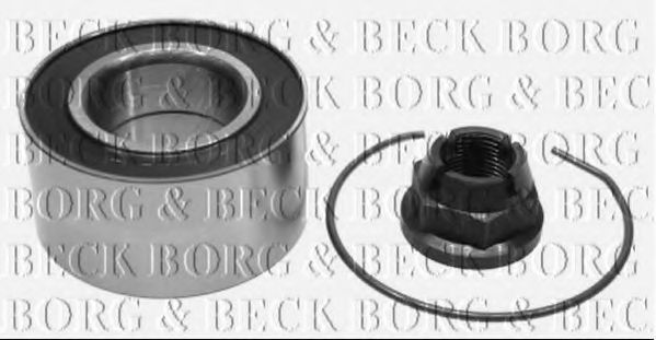 BORG & BECK - BWK939 - BWK939 BORG & BECK - Комплект підшипника ступиці