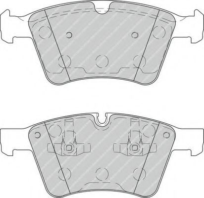 Гальм. колодки перед. DB GL (X164) GL450,GL500,GL320 CDI,GL420 CDI 09/06-