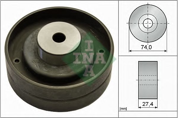 INA - 532 0051 10 - Ролик паска приводного VAG 2.0-2.3B/VW LT/T4 2.4D/TD 83-