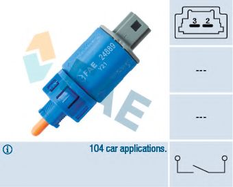 FAE - 24889 - Выключатель, привод сцепления (Tempomat)