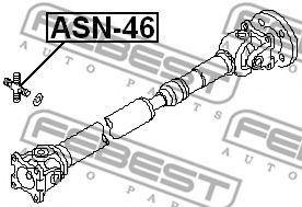 FEBEST - ASN-46 - Хрестовина карданного валу NISSAN PATHFINDER (R50) 3.3 V6 4WD 97-04, CABSTAR, CARAVAN, NAVARA, PATROL GR IV, PICK UP, TERRANO II, URVAN 1.6-3.0 82-97