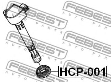 FEBEST - HCP-001 - Сальник свічки запалювання Honda CR-V 2.0/2.4 /Renault Espace 2.0 05-/Laguna 2.0 16V 05-