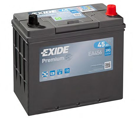 EXIDE - _EA456 - Батарея акумуляторна Exide Premium 12В 45Аг 390А(АЗІЯ) R+