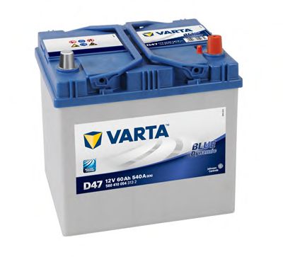 VARTA - 5604100543132 - АКБ D47 VARTA BLUE DYNAMIC 60 А*ч  -/+   540A