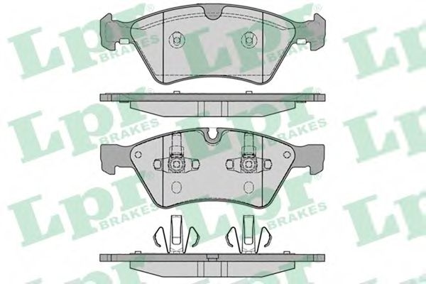 LPR - 05P1253 - ="05P1253  LPR - Гальмівні колодки до дисків (F, V)"