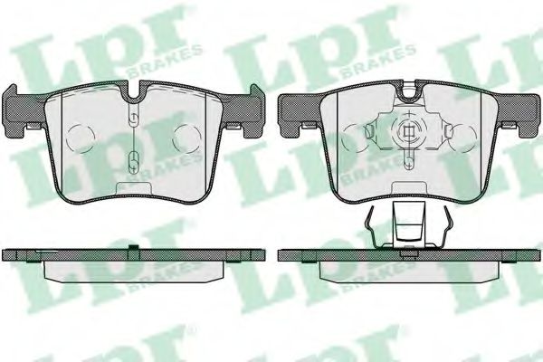 Гальмівні колодки дискові перед. BMW 5 (F10), 5 Touring (F11), X3 (F25), Z4 (E89) 09 -