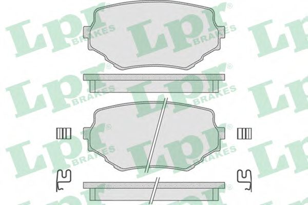 LPR - 05P798 - Гальмівні колодки дискові перед. Suzuki Vitara, Grand Vitara  1.9 D-2.7 12.94-09.05