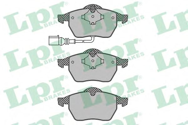 Гальмівнi колодки дисковi VW Golf IV 97-03 с датч.