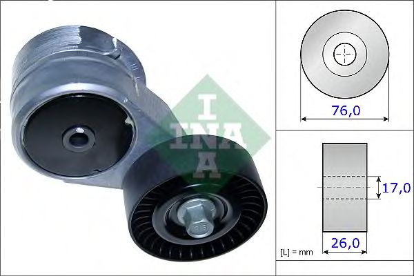 Натяжник паска приводного Hyundai I20,IX20 1.4-1.6/ I30,I40,IX35