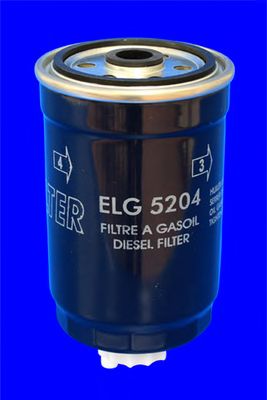 MECAFILTER - ELG5204 - Фільтр паливний VAG/Fiat Ducato/Iveco 1.9/2.0/2.2/2.5 TDi/HDi