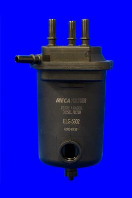 MECAFILTER - ELG5302 - Фільтр палива з датчиком Renault Megane II 1.5Dci 02-04
