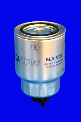 MECAFILTER - ELG5320 - Фільтр паливний Nissan Almera 2.2dCi 03-/Sunny 1.7D/2.0D 87-/Patrol 2.8TD 97-/Pathfinder III (R51M) 05-