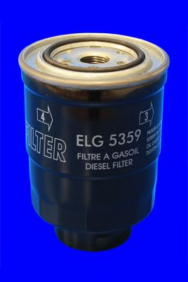 MECAFILTER - ELG5359 - Фільтр паливний Ford Ranger 2.5 TDCI/3.0TDCI 06-