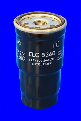 MECAFILTER - ELG5360 - Фiльтр паливний Mazda 323 2.0D 96-