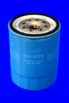 MECAFILTER - ELH4292 - Фільтр масляний Kia Pregio 2.5TCi D 02- /2.7D 97-