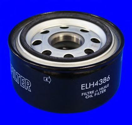 MECAFILTER - ELH4386 - Фільтр масла VW 2,8TDI LT28-46 97- (AGK/ATA)