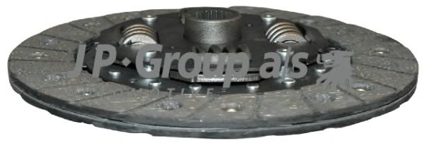 JP GROUP - 1130200800 - Диск сцепления Caddy II/Golf III/Polo 1.4/1.6i (200mm/24z)