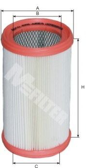 MFILTER - A 553 - Фильтр воздушный RENAULT KANGOO (пр-во M-filter)