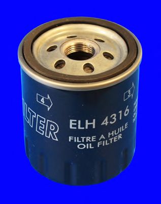 MECAFILTER - ELH4316 - Фільтр масла Vovlo 340,440,460,480
