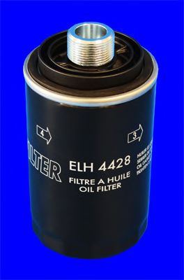 MECAFILTER - ELH4428 - Фільтр масляний VW 1.8 TFSI/ 2.0 TFSI 04-