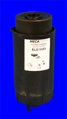 MECAFILTER - ELG5443 - Фiльтр паливний Ford Transit  2.2/2.4/3.2 TDCI 07/06-