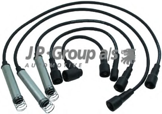JP GROUP - 1292001010 - Комплект (5 шт.) проводов зажигания Vectra A 1.8/2.0 -95