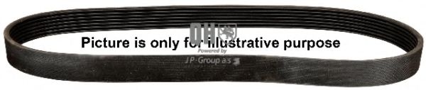 JP GROUP - 1118111700 - Ремень генератора 6PK1715  LT 2.5TDI 00>/T4 2.4D/2.5TDI 96>