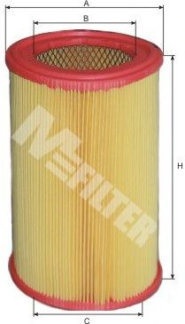 MFILTER - A 500 - Фильтр воздушный CITROEN AX/ PEUGEOT 106 (пр-во M-Filter)