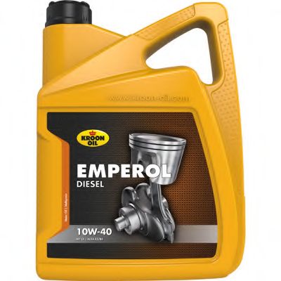 Олива двигуна півсинтетика KROON OIL 10W-40 5L (ACEA: A3/B4; API: SL/CF; VW 501.01/505.00; RENAULT Diesel without DPF; MB-Approval 229.1)