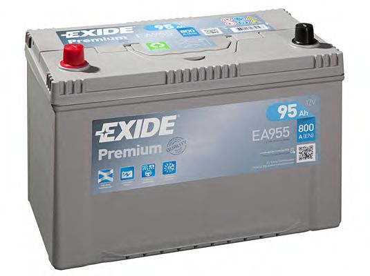 EXIDE - _EA955 - Аккумулятор   95Ah-12v Exide PREMIUM (302х171х222),L,EN800