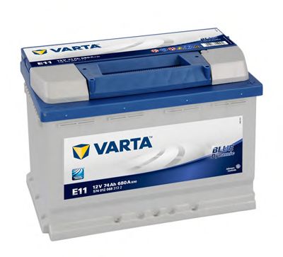 VARTA - 5740120683132 - АКБ E11 VARTA BLUE DYNAMIC 74 А*ч  -/+   680A