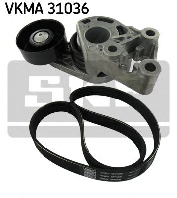 SKF - VKMA 31036 - Роликовий модуль натягувача ременя (ролик, ремінь)