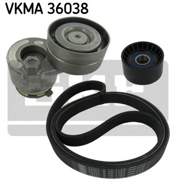 SKF - VKMA 36038 - Поликлиновой ременный комплект (Пр-во SKF)