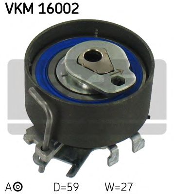 SKF - VKM 16002 - Ролик паска приводного Renault Twingo/Kangoo  1,2 16V 01/01-