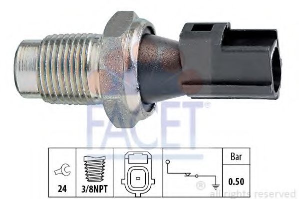 Датчик тиску масла (0,5bar/1 конт/чорный) Ford Mondeo 2.2-3.0 00-07