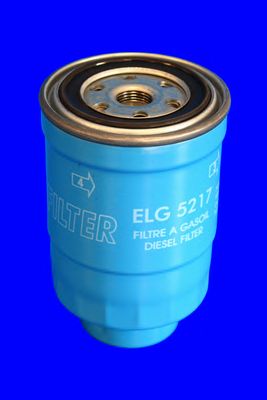 MECAFILTER - ELG5217 - Фільтр паливний Nissan Almera 2.2dCi 03-/Sunny 1.7D/2.0D 87-/Patrol 2.8TD 97-/Pathfinder III (R51M) 05-